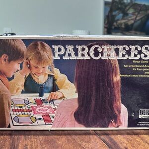 Vintage Parcheesi Board Game